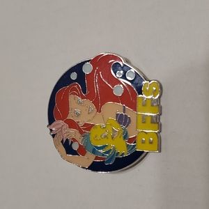Disney Ariel and Flounder BFF Pin